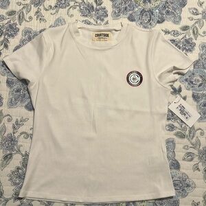 Large White Los Angeles Clippers Short Sleeve